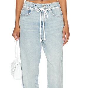 Good American Light Blue Baggy Jeans